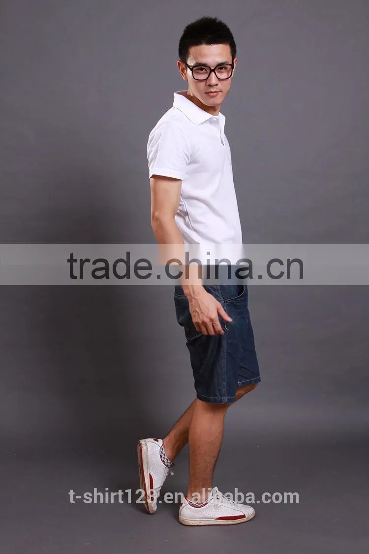 colorful CVC polo t-shirt/stripes CVC polo t-shirt/plain color CVC polo t-shirt