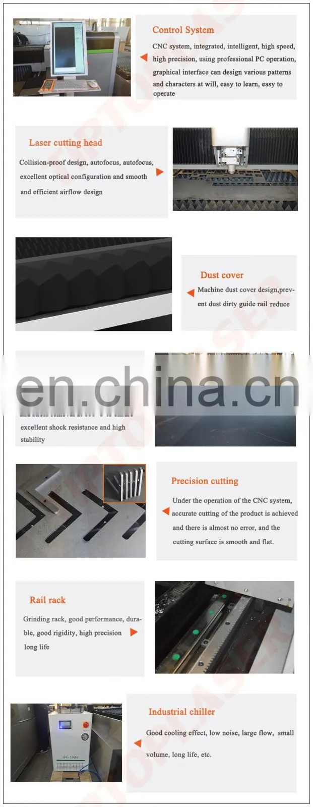 Automatic Fiber Laser Cutting Machine for CNC Cutting Fiber Laser Cutting Machine for Sale