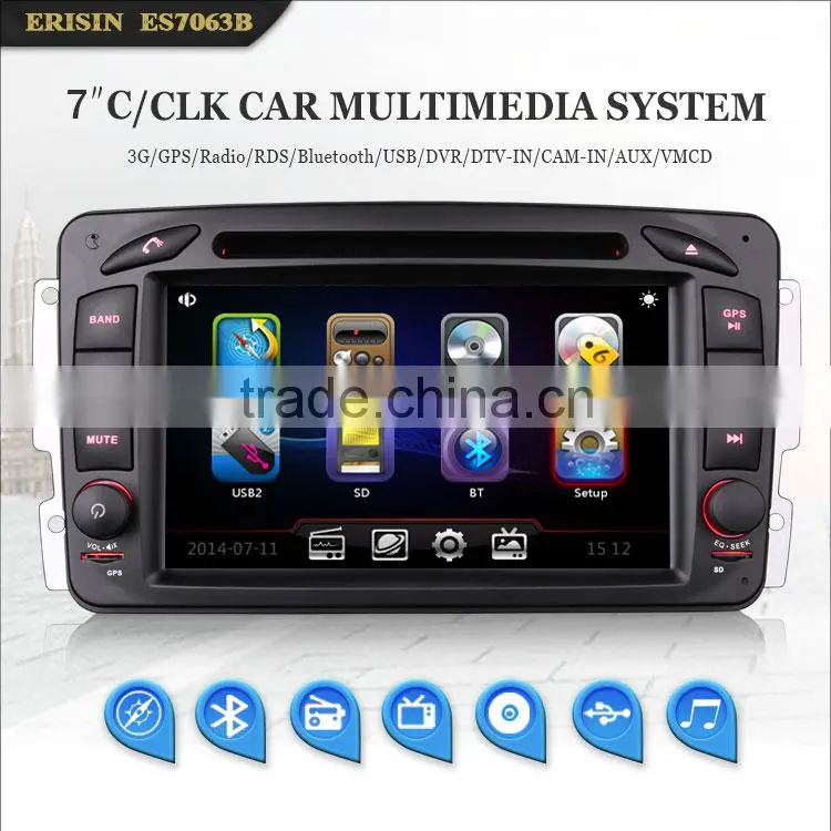 Erisin ES7063B 1 Din 7 inch Bluetooth Car Radio GPS for Mercedes G-Class W463
