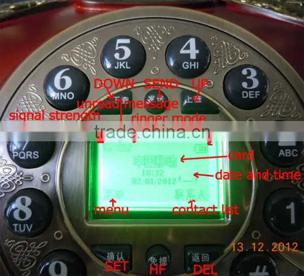 gsm wireless table phone