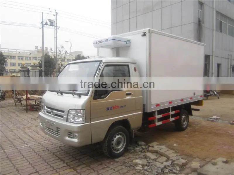 Foton 1ton mini refrigerator truck