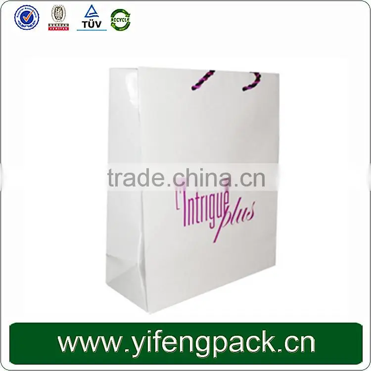 Hot sale custom made full color printing paper bag