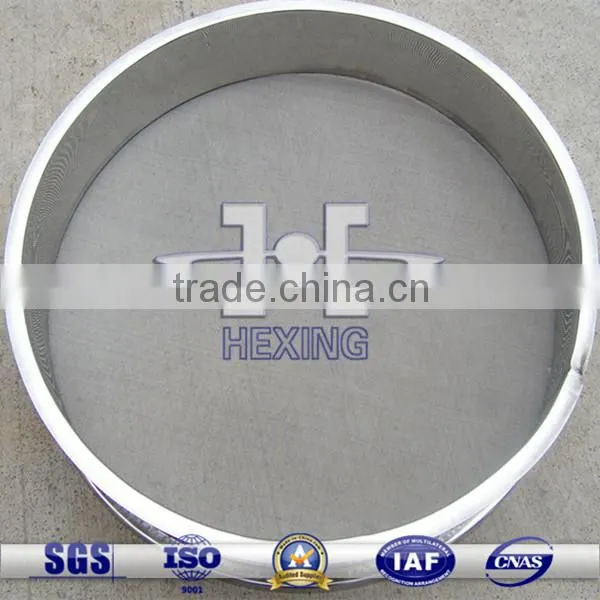 Stainless Steel 304 Test Sieve/Standard Test Sieve with Cover and Bottom