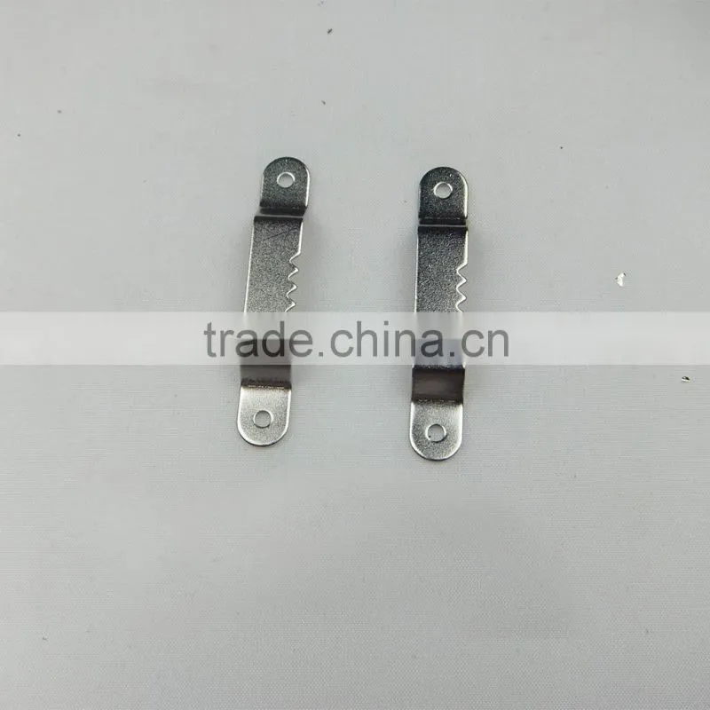 New! Silver Small Photo Frame Fastening Steel Metal Plates For Boxes
