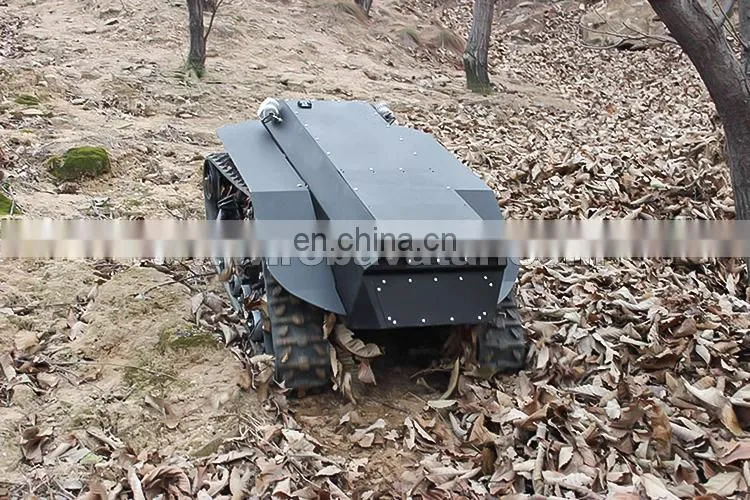 Export to France AVT-14T Crawler robot chassis commercial robot can add robotic arms and cameras with good price