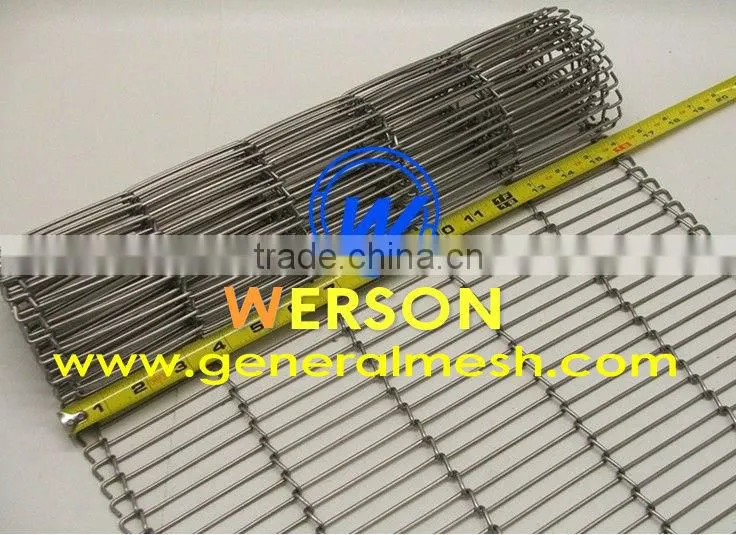 Enrober Conveyor Belt for Food Industry