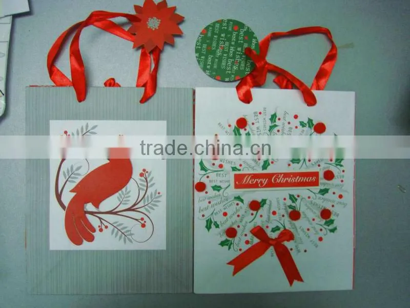 3D handmade decoration chriatmas greeting card