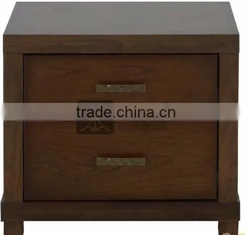 NI-080 Wood Nightstand Table For A Laptop