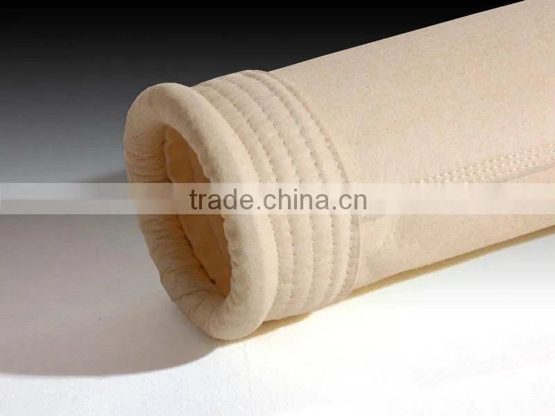 Nomex filter bag for Cement industry bag house