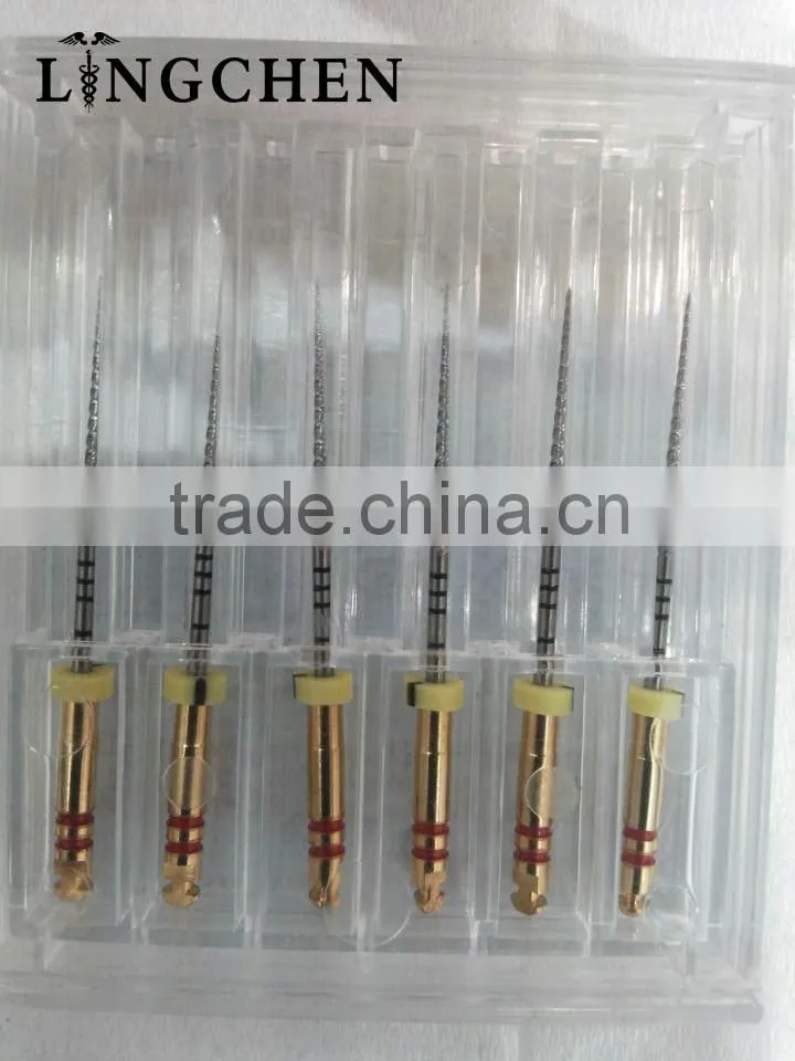 dental k file, protaper mixed SS and Niti material protaper engine,dental rotary files
