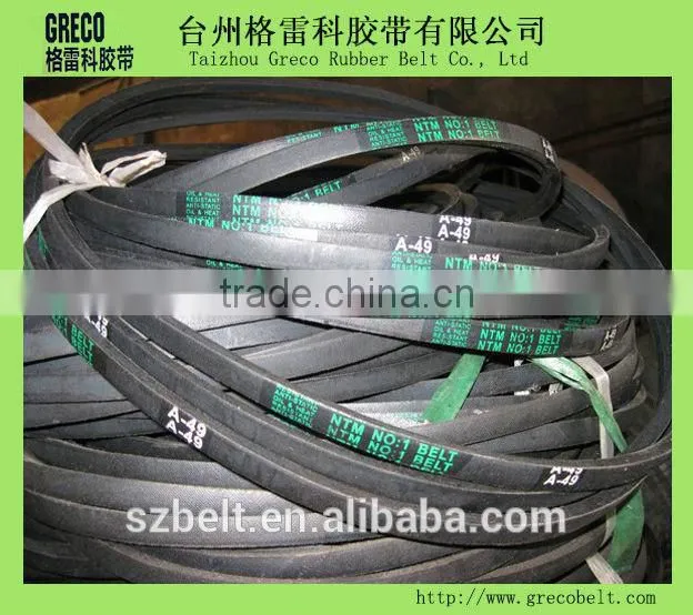wrapped v belt A49