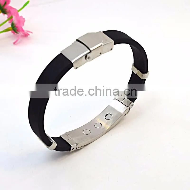 cheap custom silicone bracelet rubber wrist band silicone bracelet