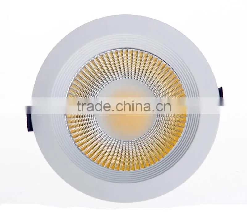 Classical design Direct selling cob led downlight dimmable led downlight led recessed mounted downlight 25w