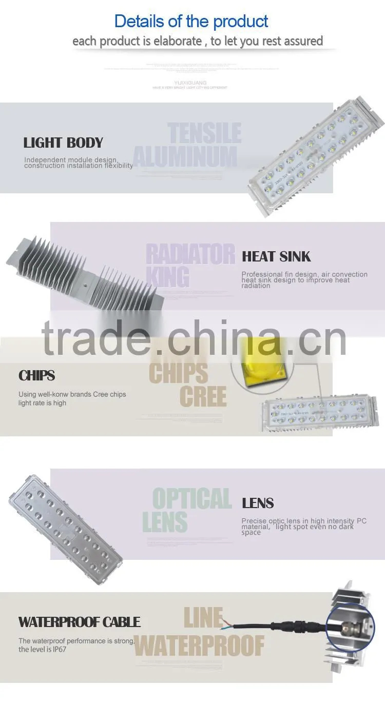 CE ROHS approved best selling 3000-6000k IP68 45W led lamp module retrofit kit