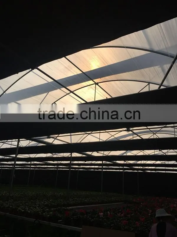 multi-span galvanized black out greenhouse