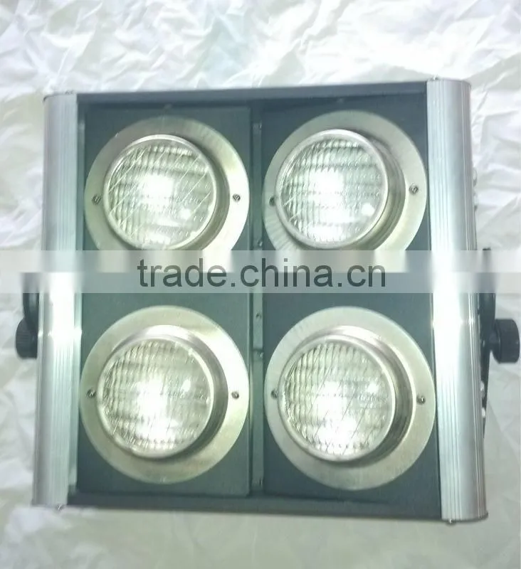 Professional Audience Lighting 2600W 4EYES Blinder Dimmer Viewer Light Warm White Color 3200K 4 X Par36 , AC110-240V