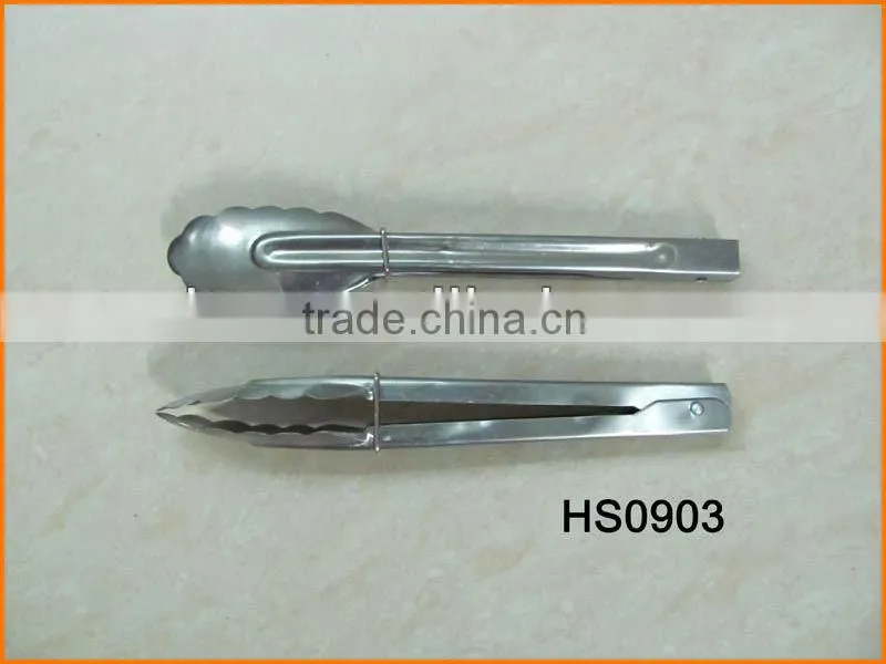 HS0903 9" Stainless Steel Tong