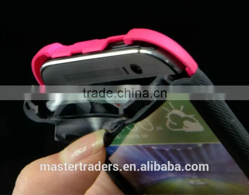 Cheap Waterproof Dirtproof Shockproof Hard PC Case For HTC One M8 With TPU Cover MT-3708