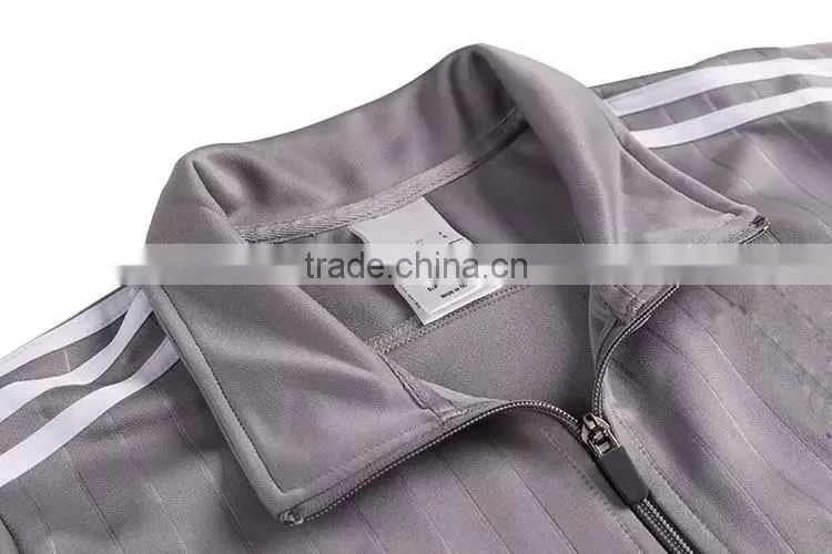 Softshell long gray sports jacket 100polyester softshell jacket long bomber jacket