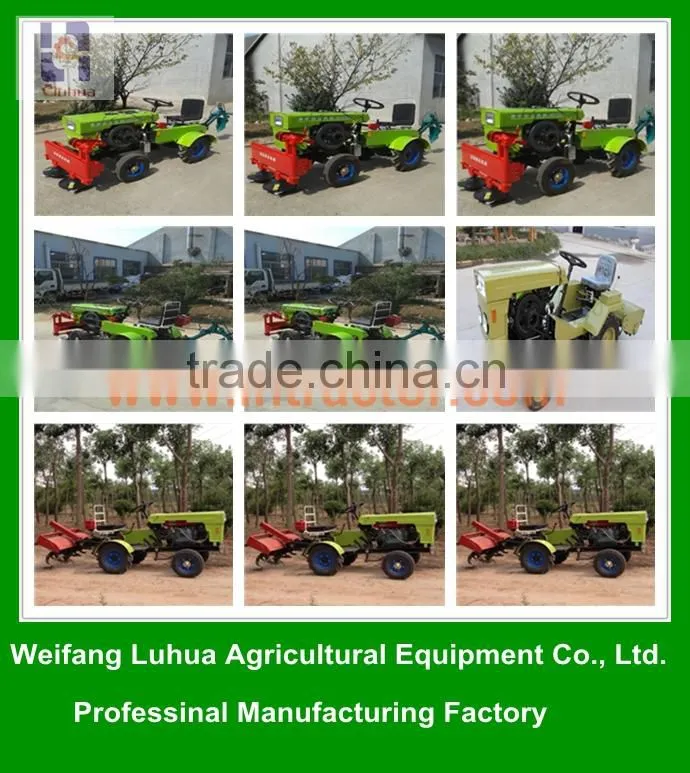 New design farm tractors of 15HP Mini Tractor for popular sale in China