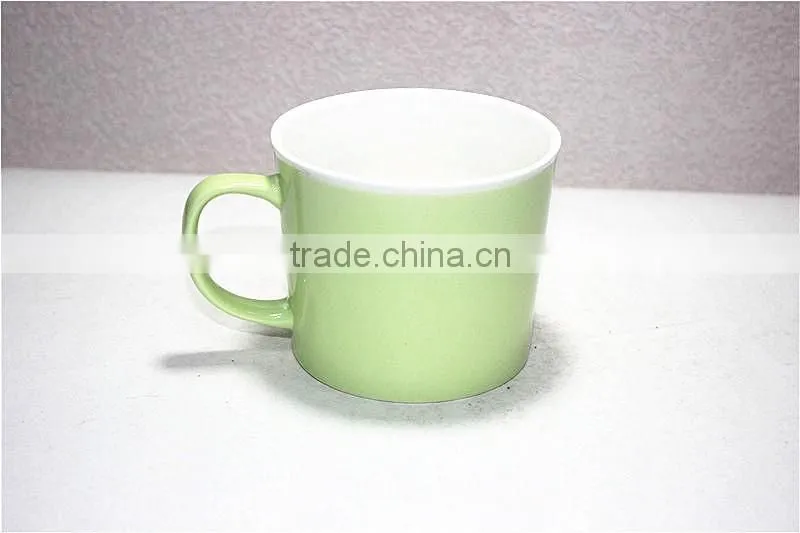 380 CC new bone china cheap soup mugs with handle