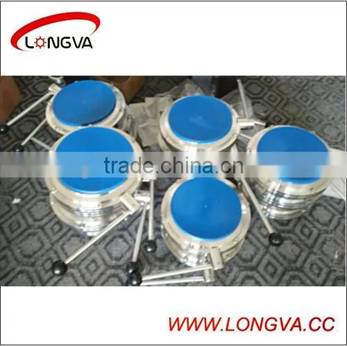 China manufacturer steel 10'' welded butterfly valve