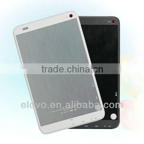 two camera tablet pc 7inch quad core tablet computer with External dual speakers