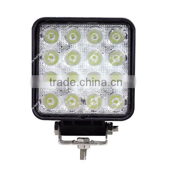 48W LED Driving Light LED Offroad Light for Off Road 4x4 Jeep, Truck, LED Work Light for ATV Mining Vehicles