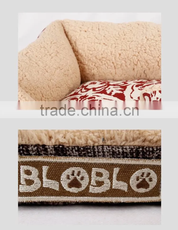 FASHION design and large space dog bed directly export from china