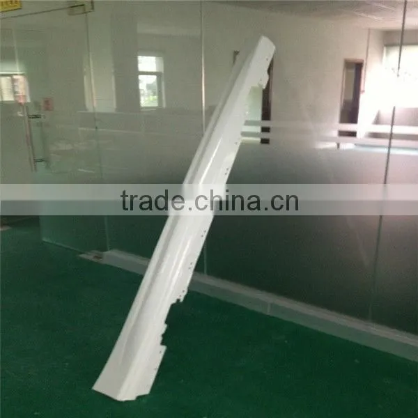 Plastic auto front bumper parts