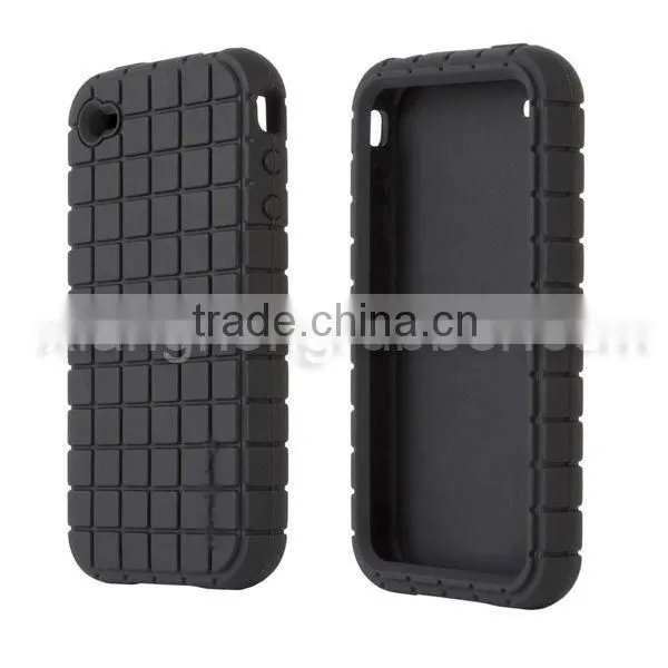 Customed silicone mobile phone case for Iphone 4G