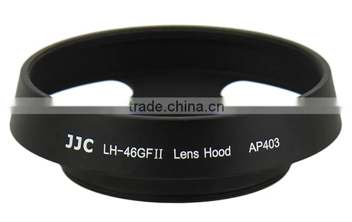 46mm Lens Hood JJC LH-46GFII Vented Lens Hood For Panasonic Lumix 20 Lens