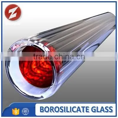 high heat resistant double vacuum borosilicate tube