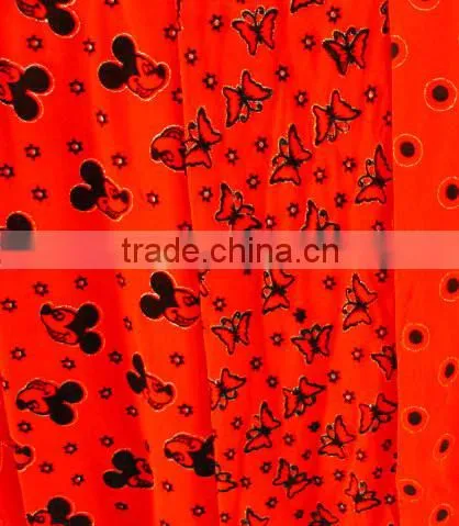 Cartoon Heat Transfer Flocking Stickers for Children's Apparel
