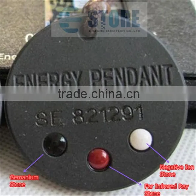 Nano Energy Pendants with Negative Ion Scalar Energy Pendant with Lace