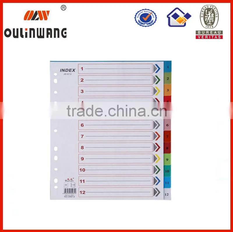 A4 paper index paper