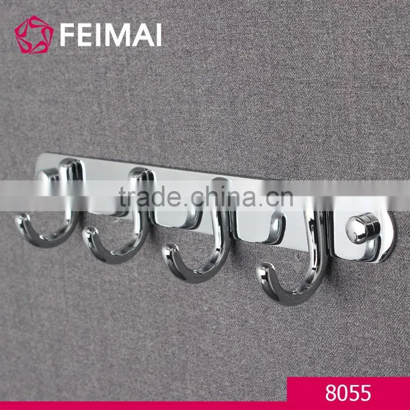 Decorative Zinc Cloth Hooks Cheap Bathroom Metal Cloths Hook