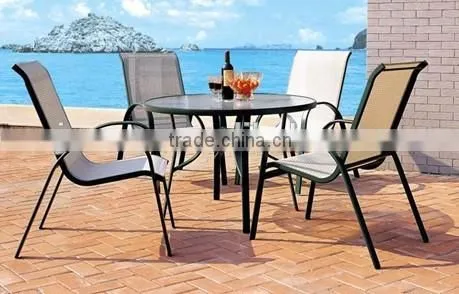 Outdoor leisure Matutes forest cloth chairs/outdoor table sets