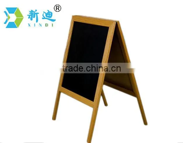 Factory direct standing wooden blackboard