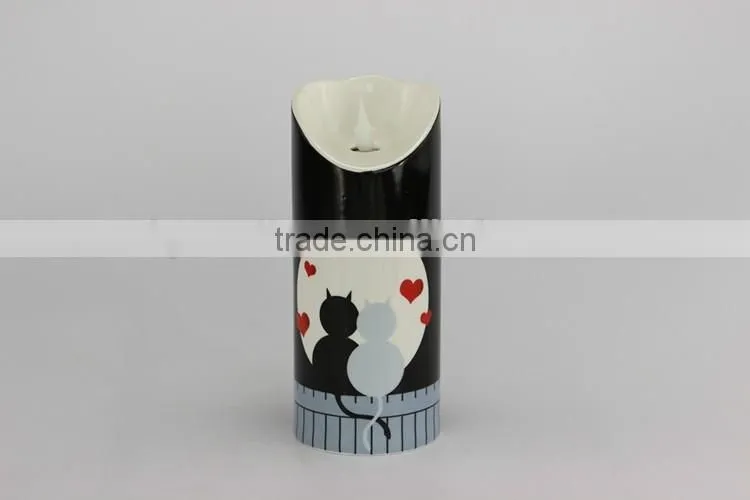 Custom High Quality Ceramic Led Candles for Wedding Decoration