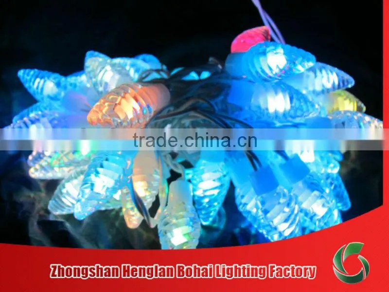 Whorl modelling led transparent lights