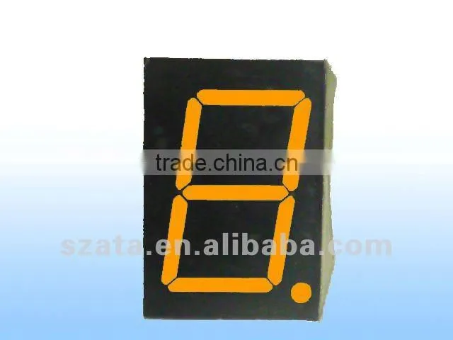 high quality yellow color led single digital display