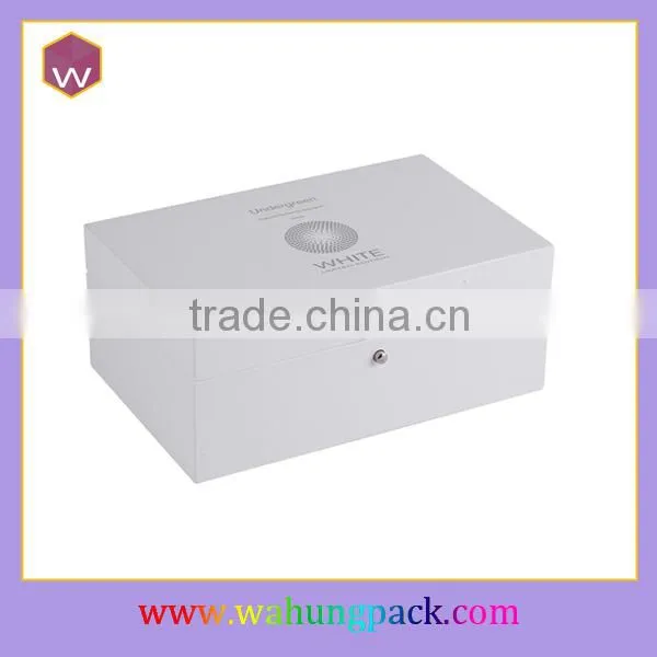 chinese antique wooden hand painted boxes nature wood tea box WH-0385