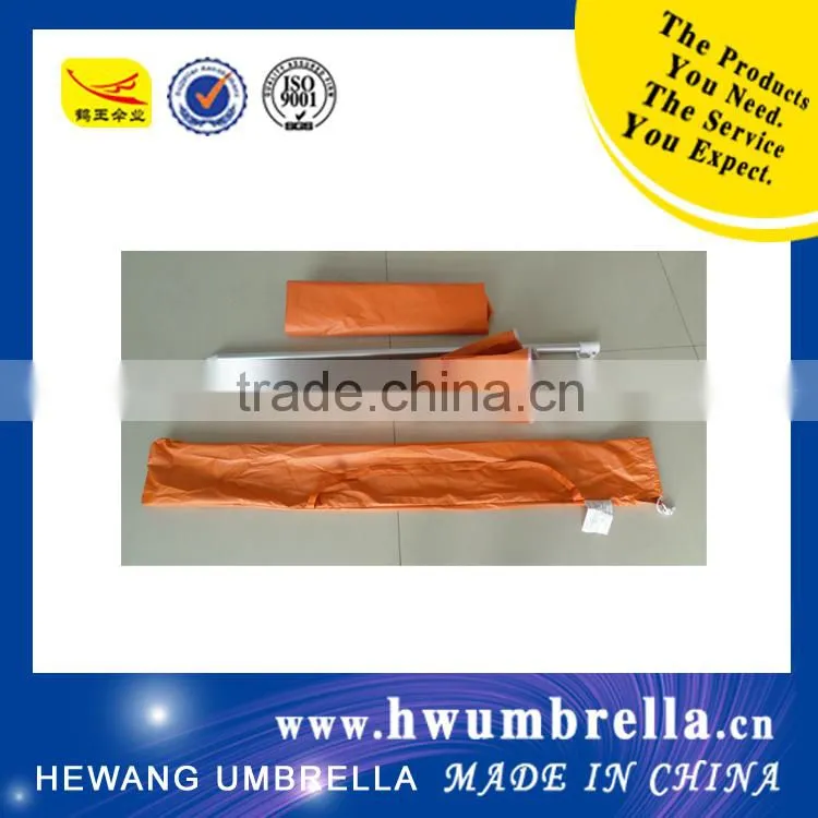 Outdoor Umbrella with side pannels with logo with UV with silver coating