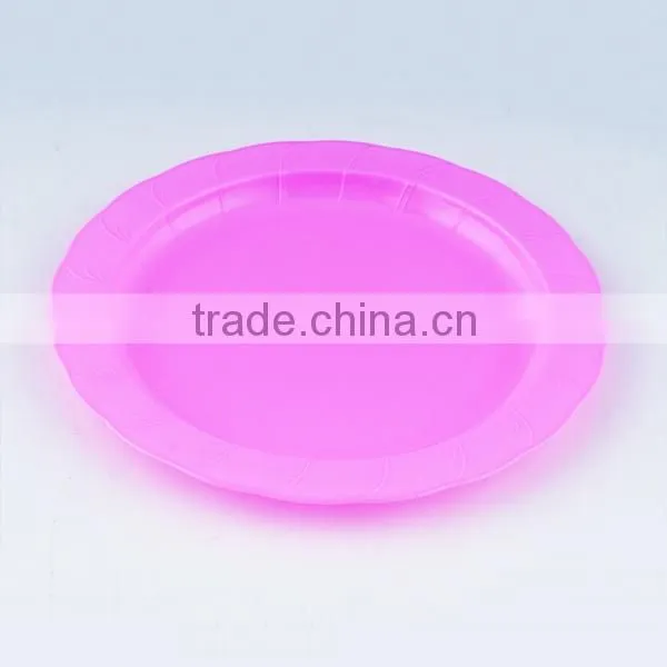 7.5'' Round Plastic Plate