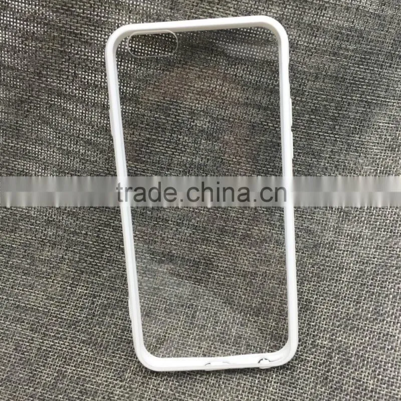 TPU BUMPER CLEAR HARD BACK MOBILE PHONE CASE FOR Iphone 6 6S Plus