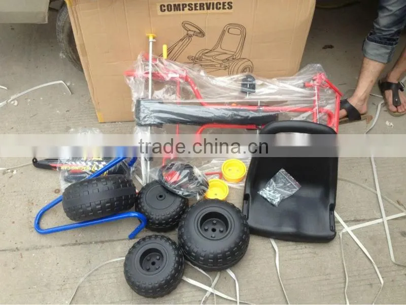 2015 hot sale children pedal go kart,go kart for kid's gift