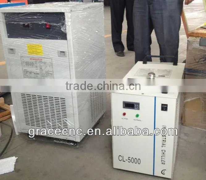 cw3000 water chiller working for laser engraving machine