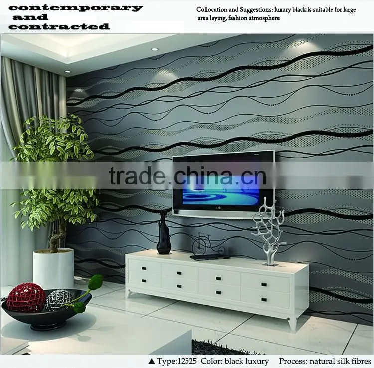 interior home decoration wallpaper 3D for office