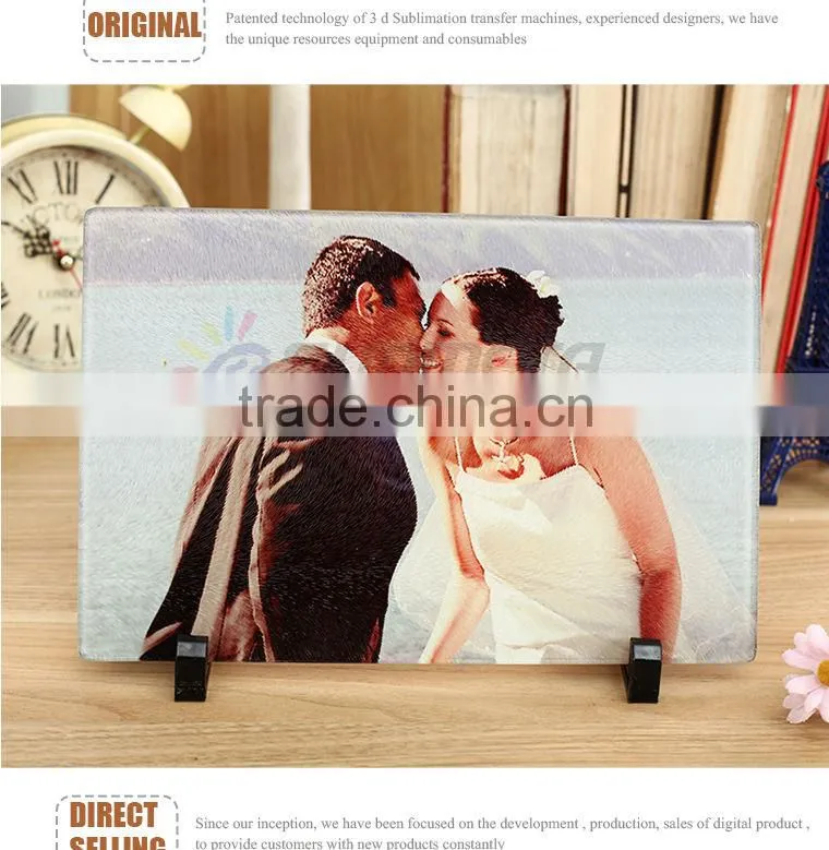 blank sublimation material glass cutting board for sale